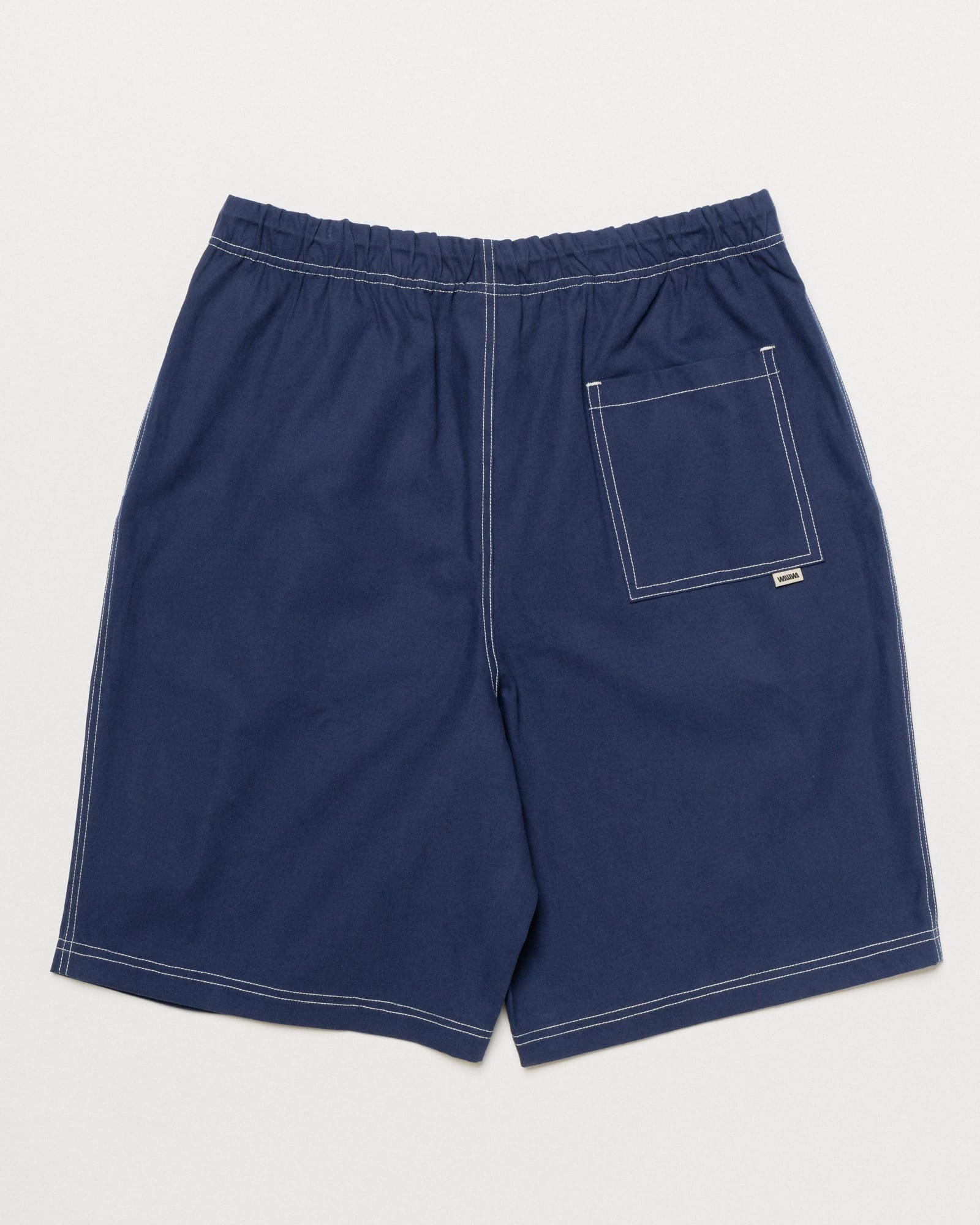 新品　charbon FOIL PRINT SHORT SEWATSHIRTS Zama Shorts - Navy/ White – WAWWA Ф
