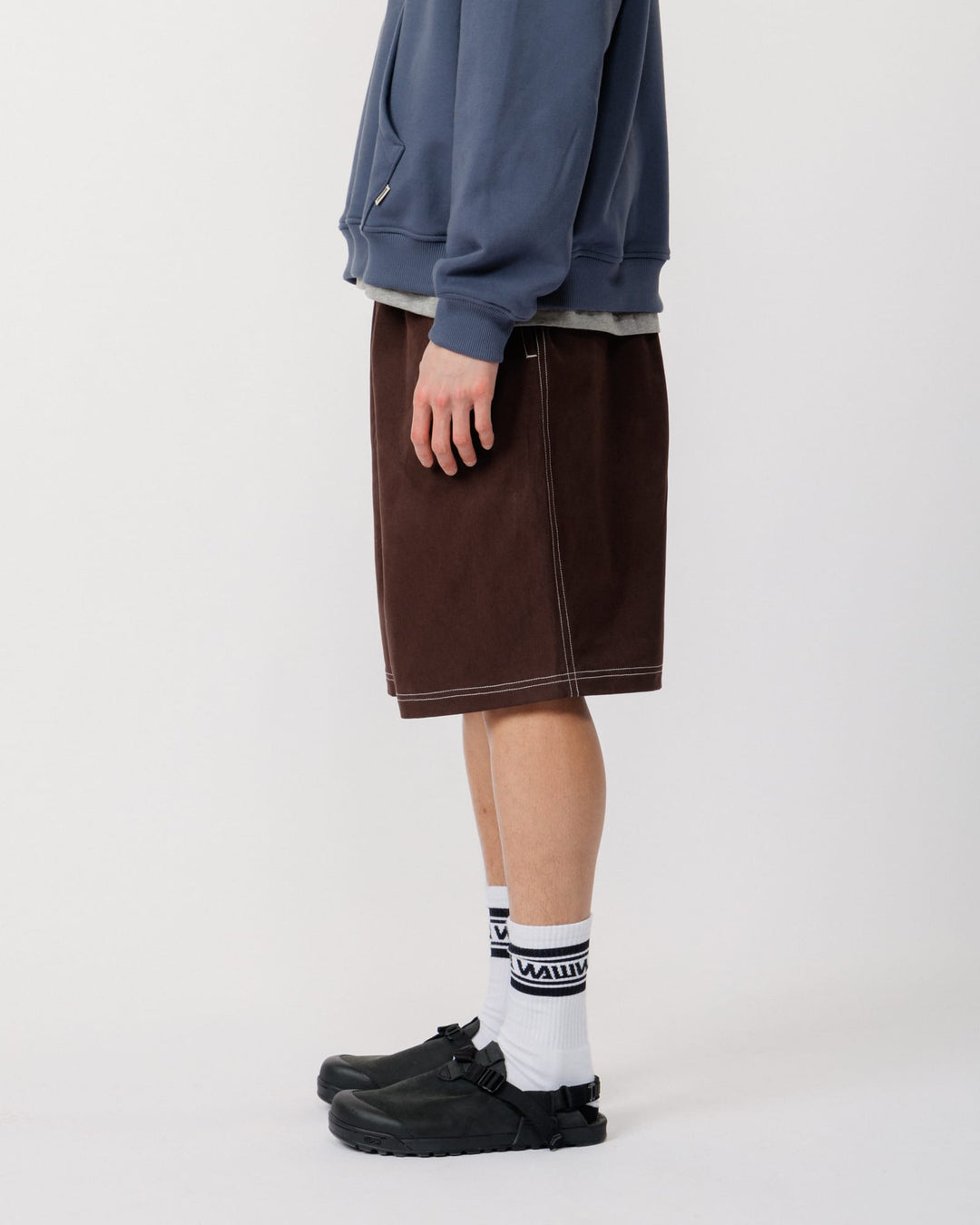 Zama Shorts - Brown/White