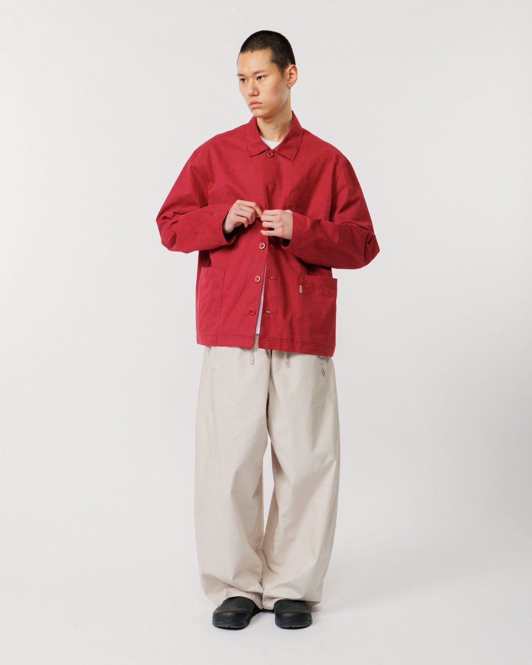 Mill Overshirt V2 - Maroon
