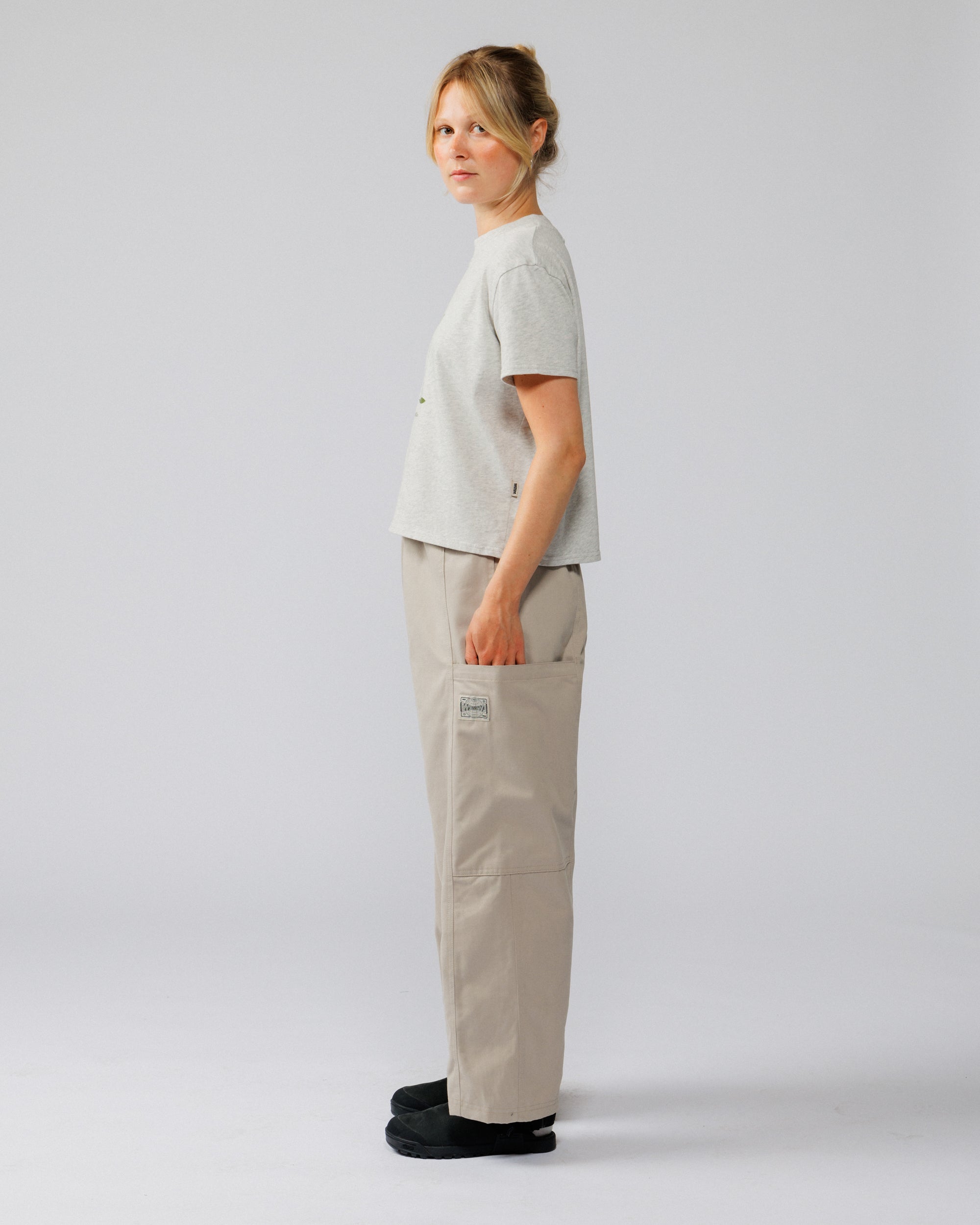 Twill Studio Pants - Stone – WAWWA Ф