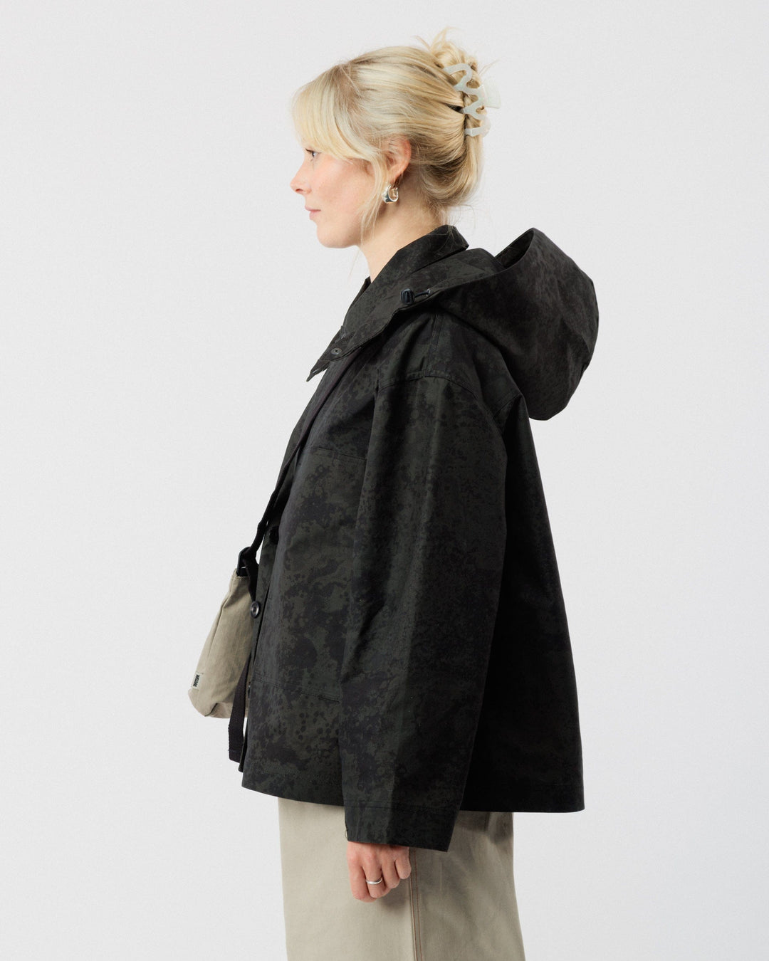 Nell Overshirt & Hood Gift Set - Black Ink