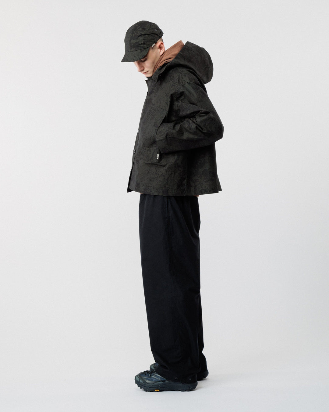 Detachable Hood - Black Ink