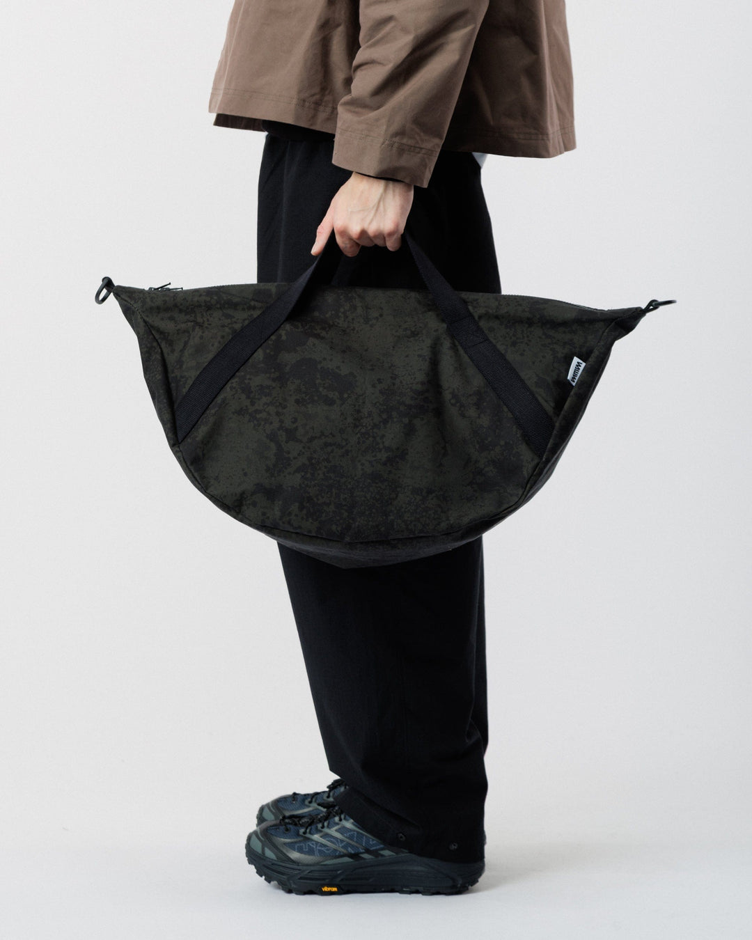 Water Resistant Duffle Bag - Black Ink