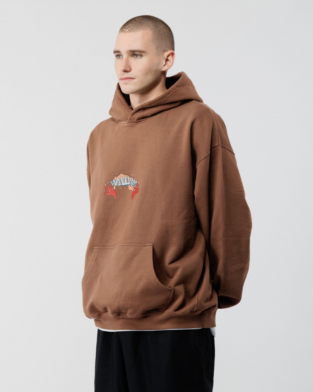 Caster Hoody - Brown