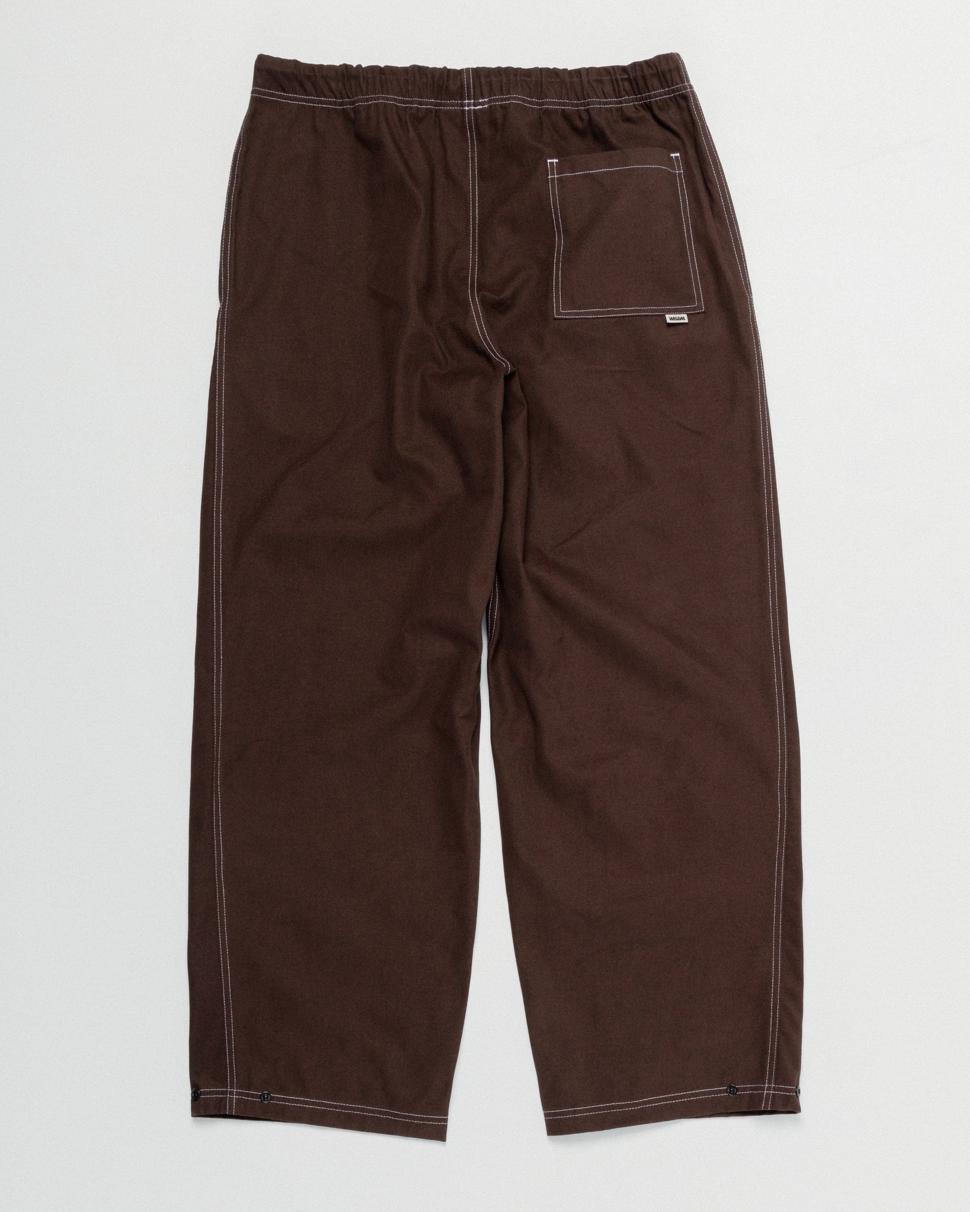 Zama Pant - Brown/White – WAWWA Ф