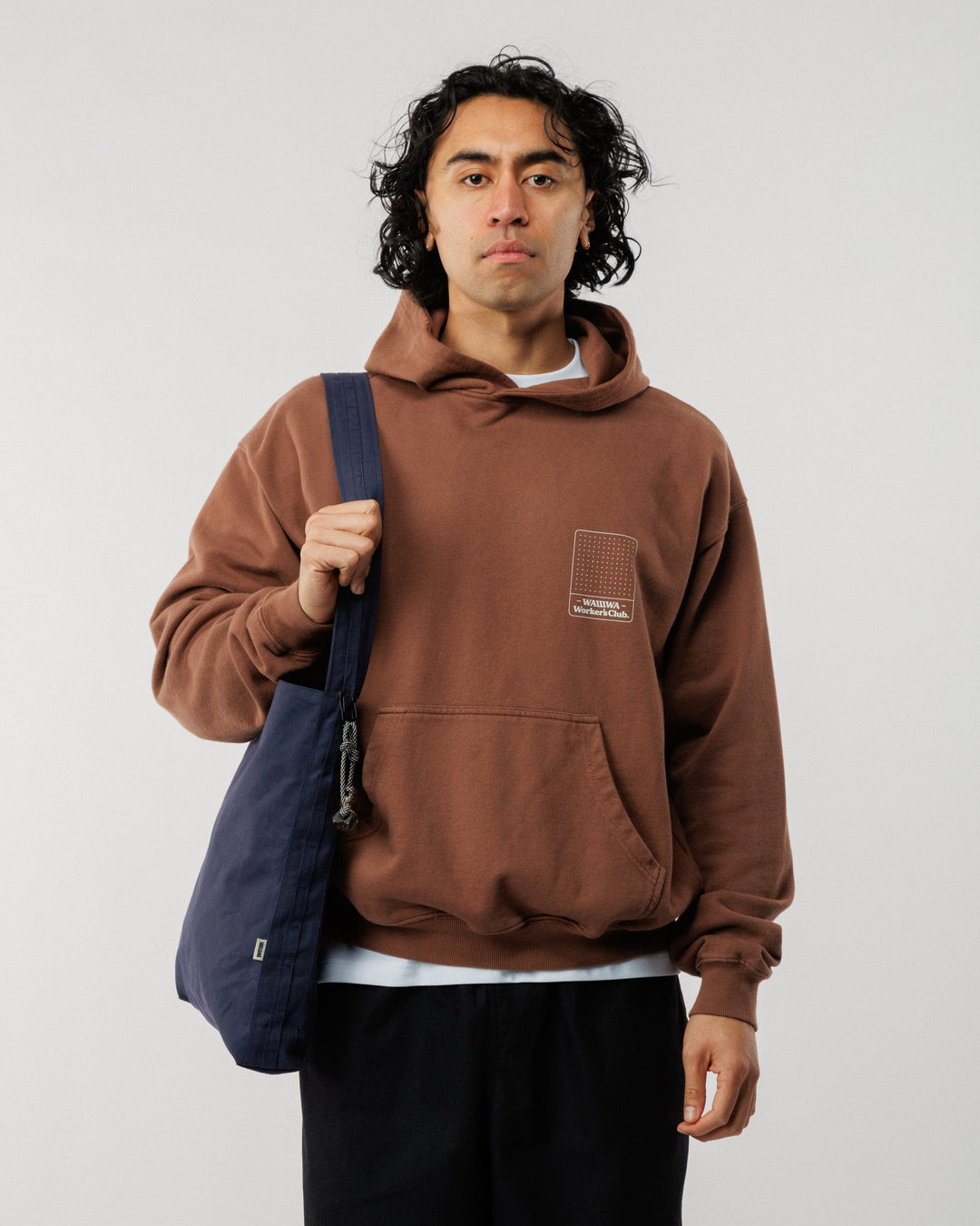 Water Resistant Bar Tack Tote - Petrol