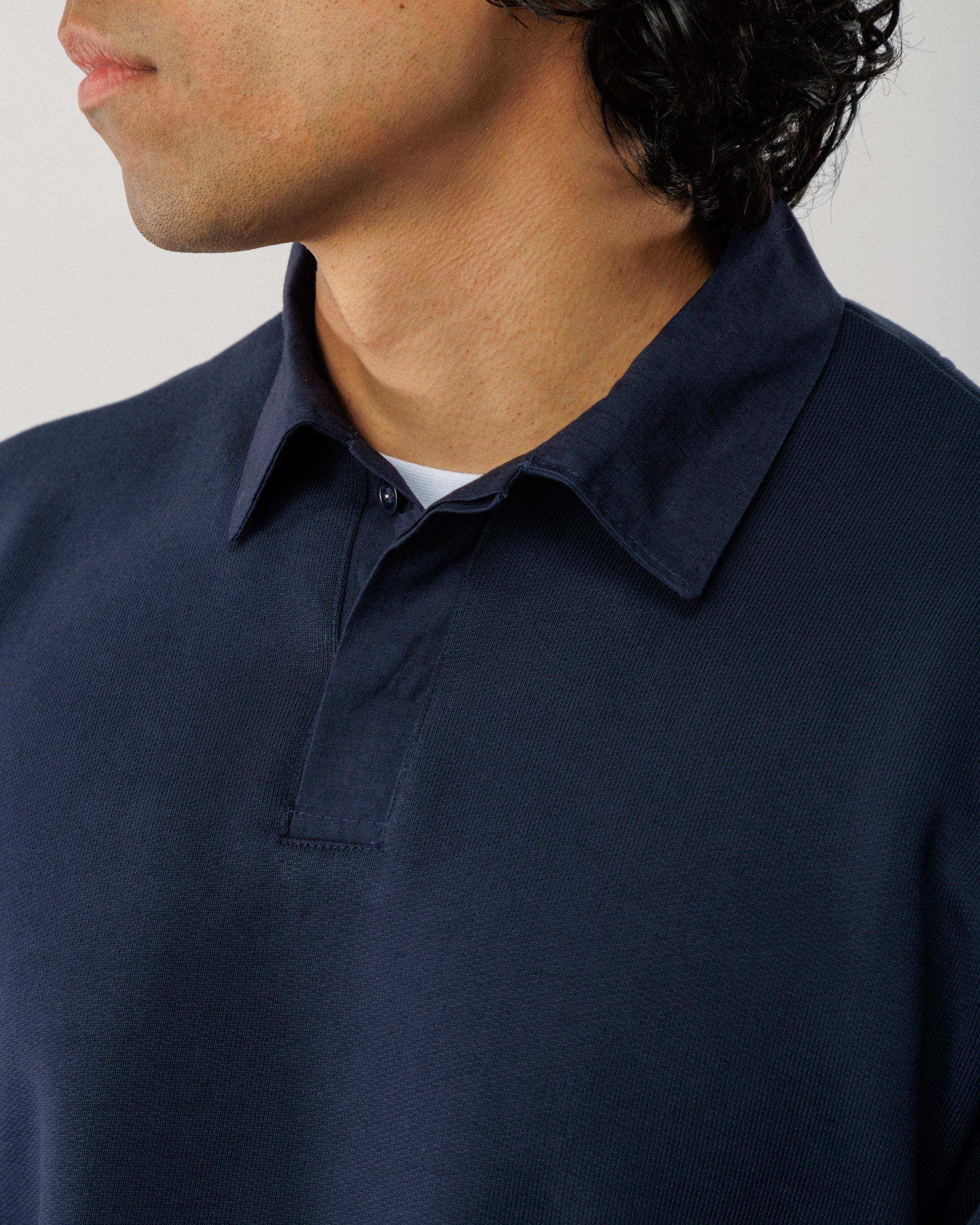 Ellis Rugby Sweatshirt - Navy – WAWWA Ф