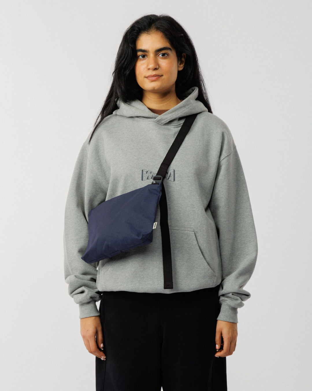 Mini Water Resistant Messenger Bag - Petrol