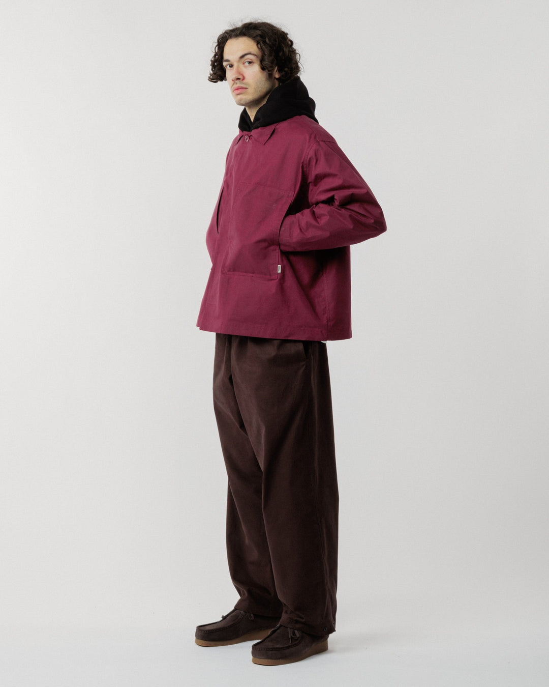 Nell Overshirt - Burgundy