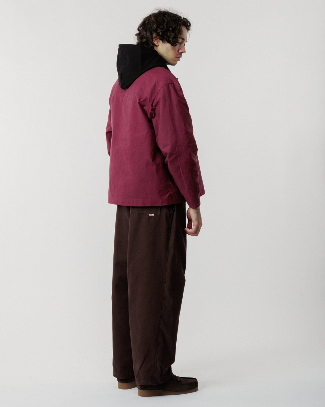 Nell Overshirt - Burgundy
