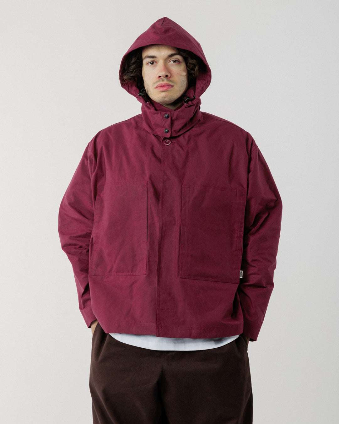 Detachable Hood - Burgundy