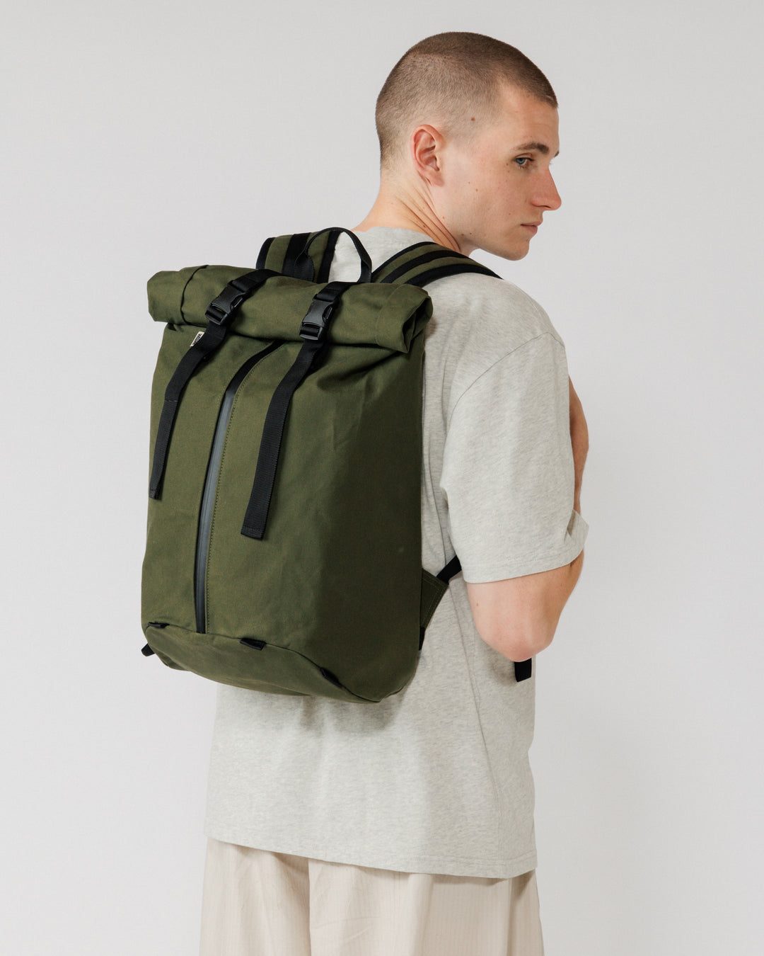 Bridge Backpack - Khaki Green