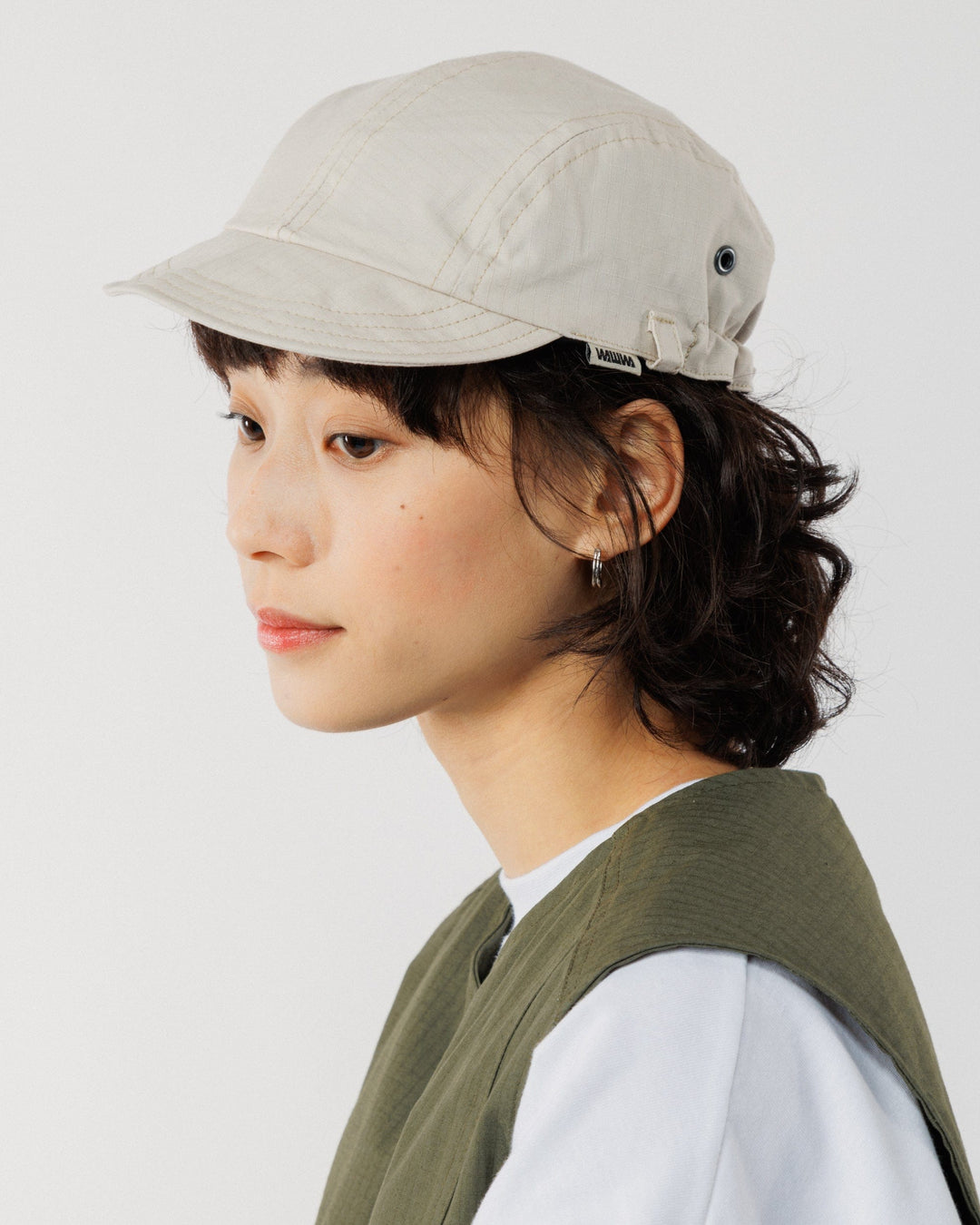 Moleskin Lined Oak Cap - Stone