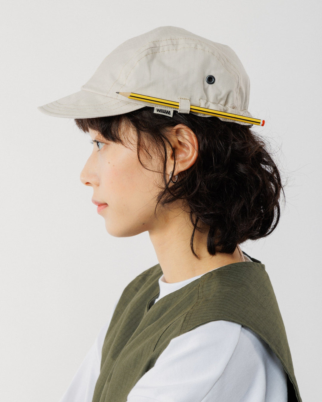 Moleskin Lined Oak Cap - Stone