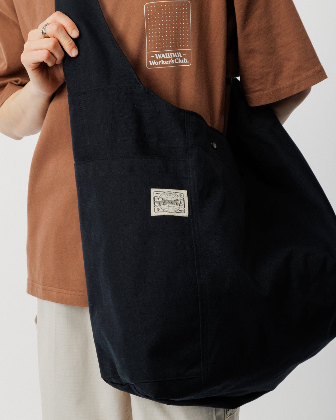 Studio Crossbody Tote - Black