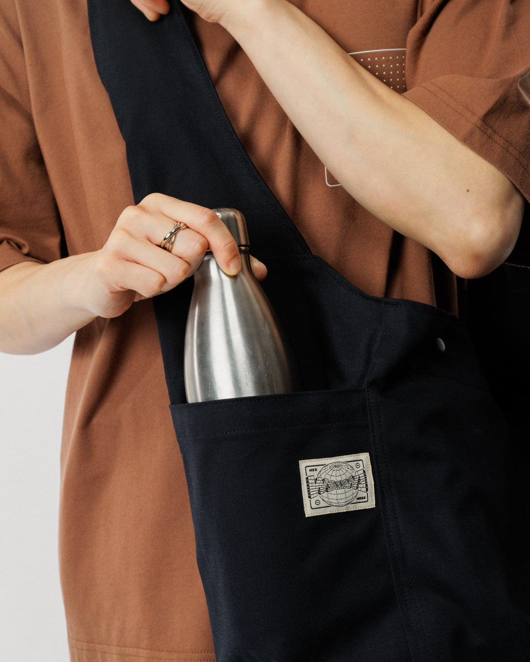 Studio Crossbody Tote - Black