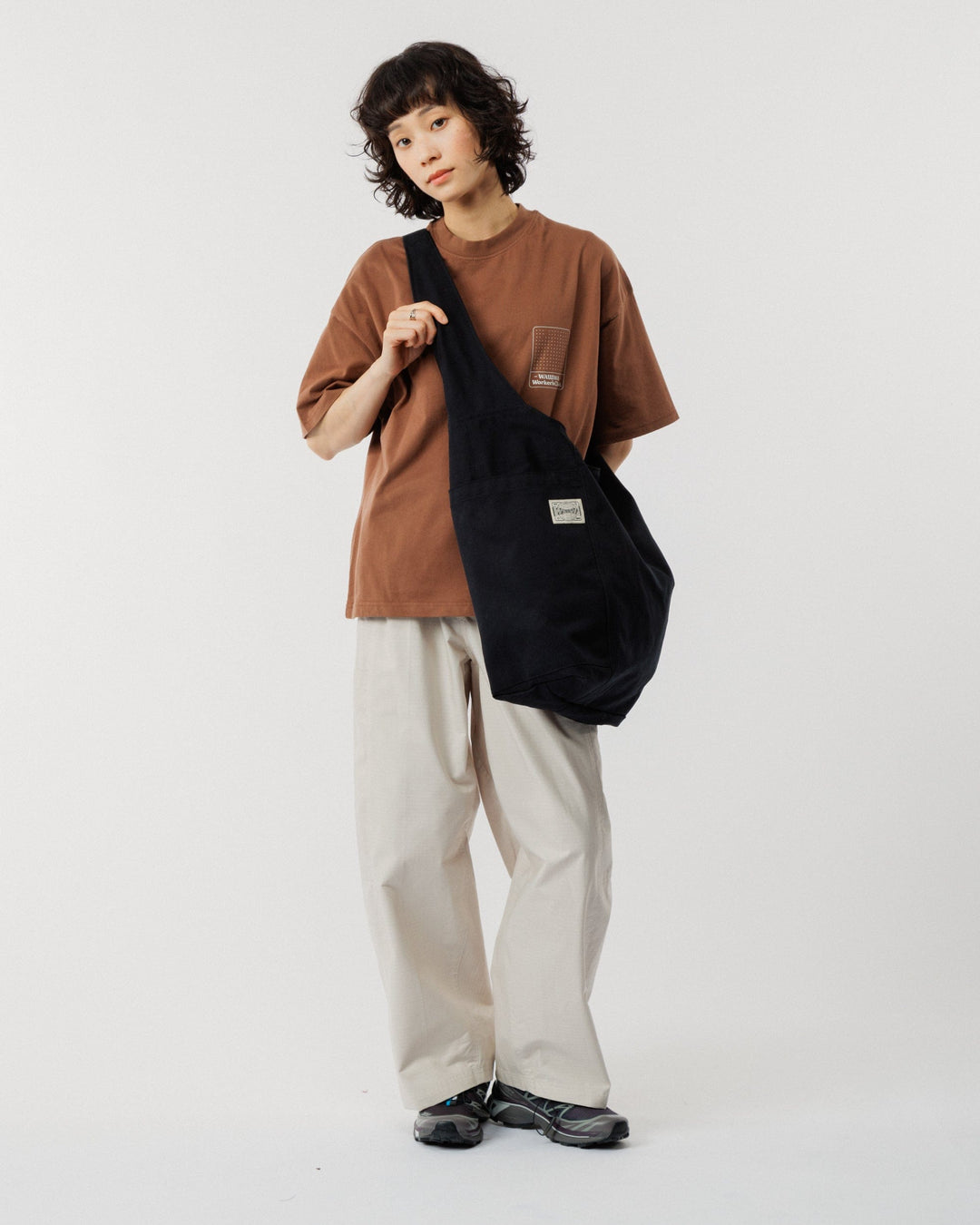 Studio Crossbody Tote - Black