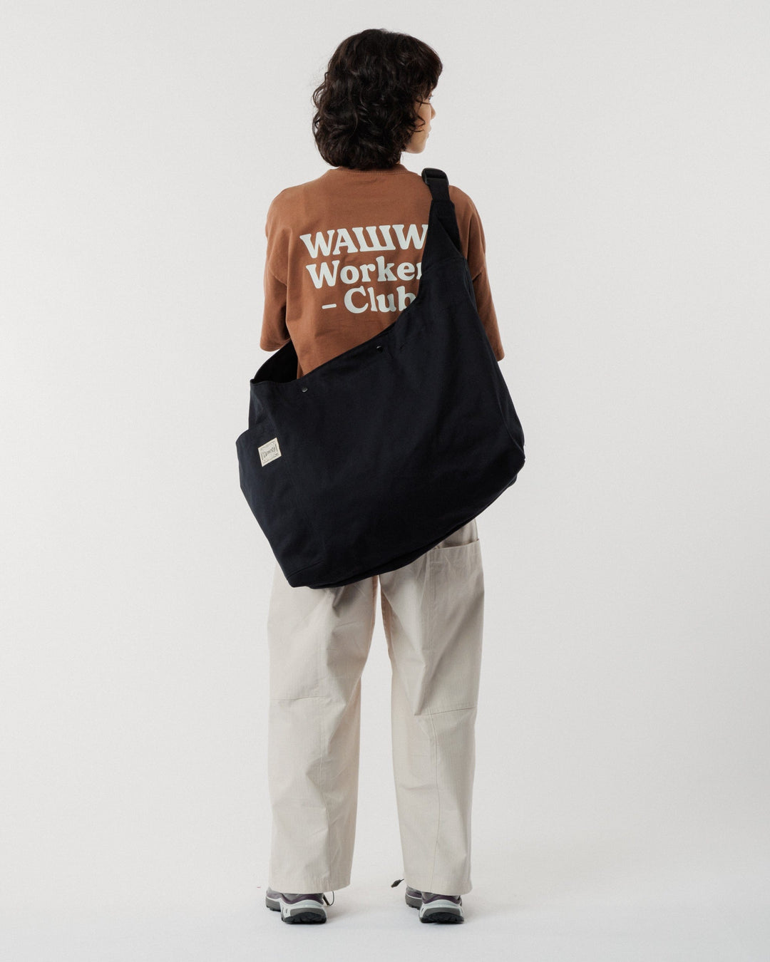 Studio Crossbody Tote - Black