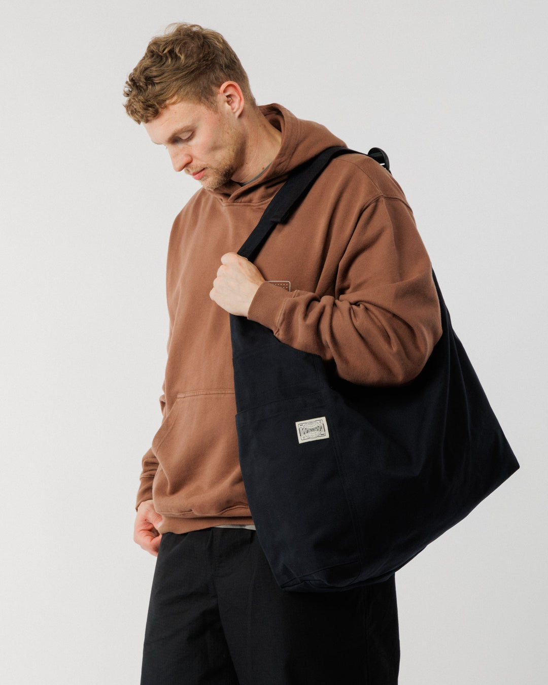 Studio Crossbody Tote - Black