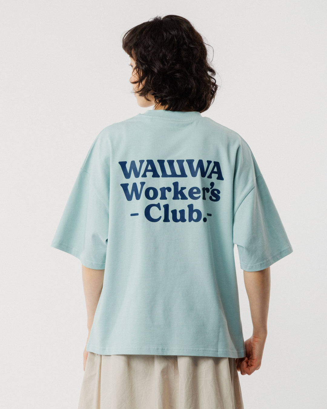 Worker's Box T-Shirt - Sky