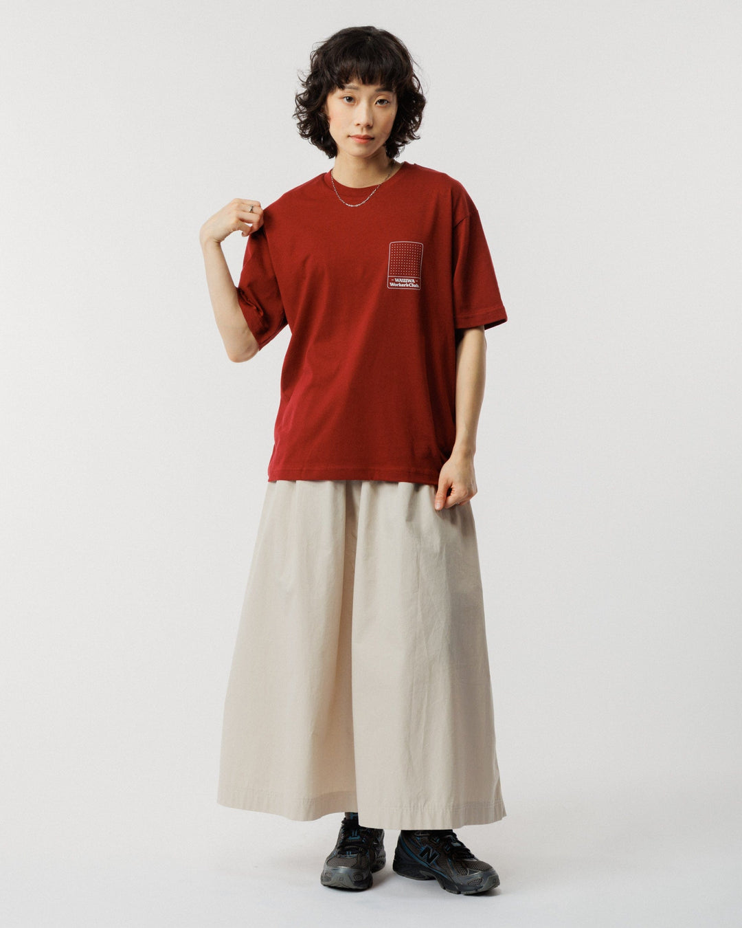 Worker's Box T-Shirt - Claret