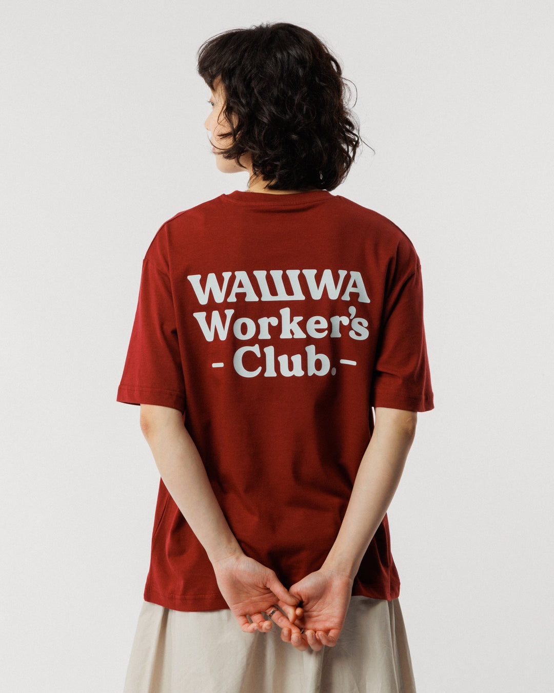 Worker's Box T-Shirt - Claret