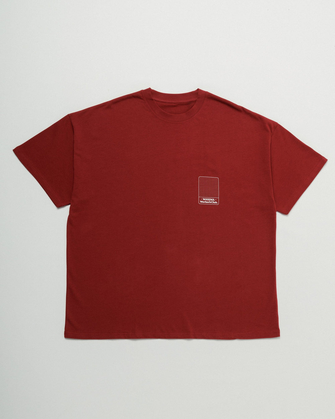 Worker's Box T-Shirt - Claret