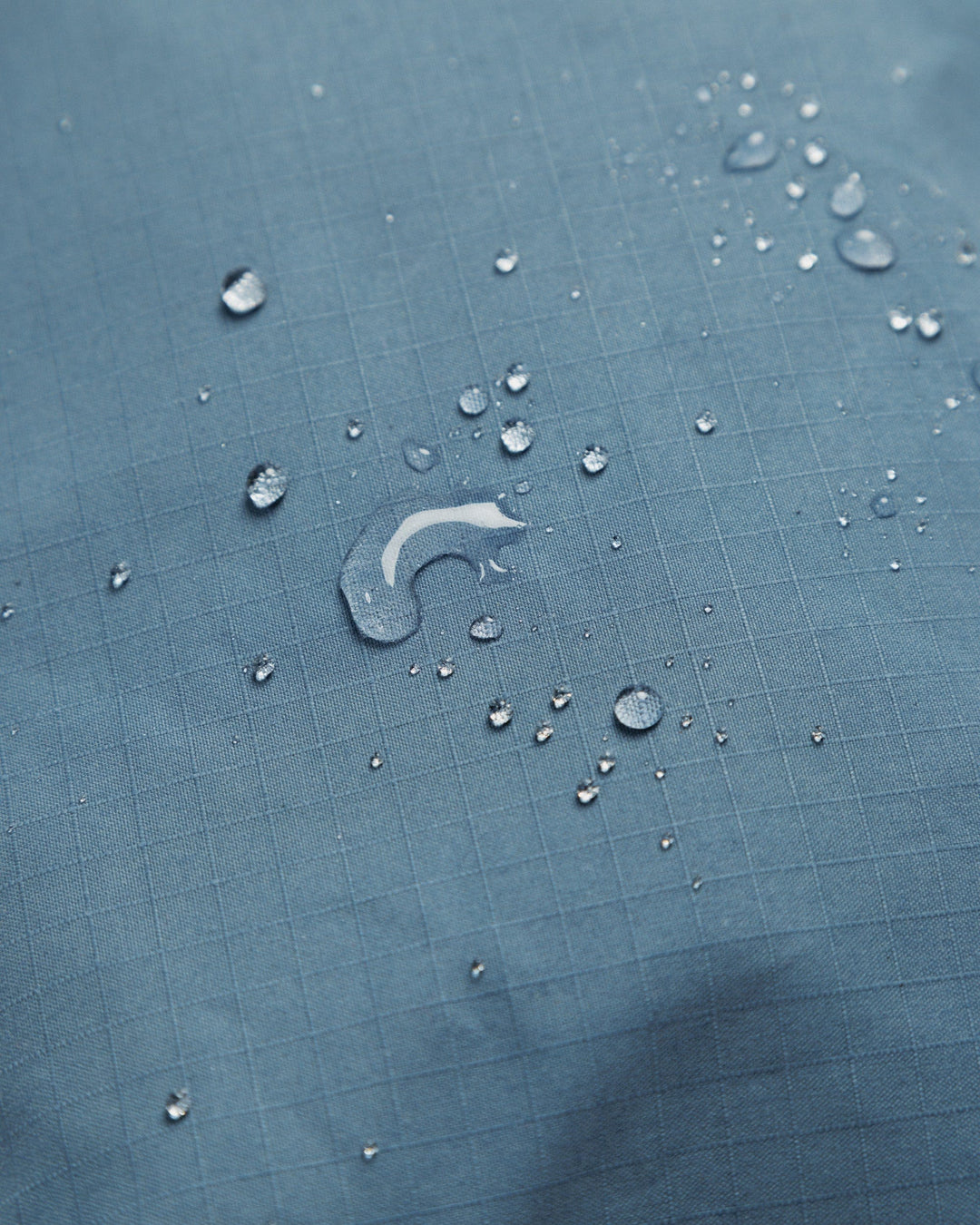 Mini Water Resistant Messenger Bag - Slate Blue