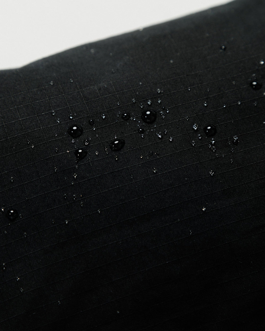 Mini Water Resistant Messenger Bag - Black