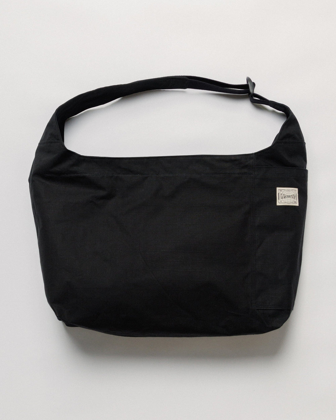 Water Resistant Studio Ripstop Crossbody Tote - Black