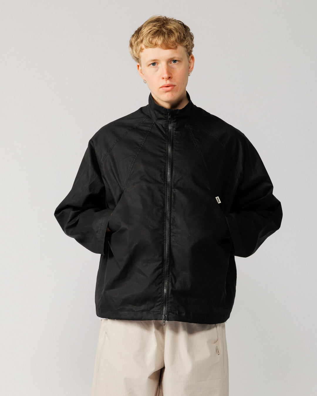 Phil Track Jacket - Black
