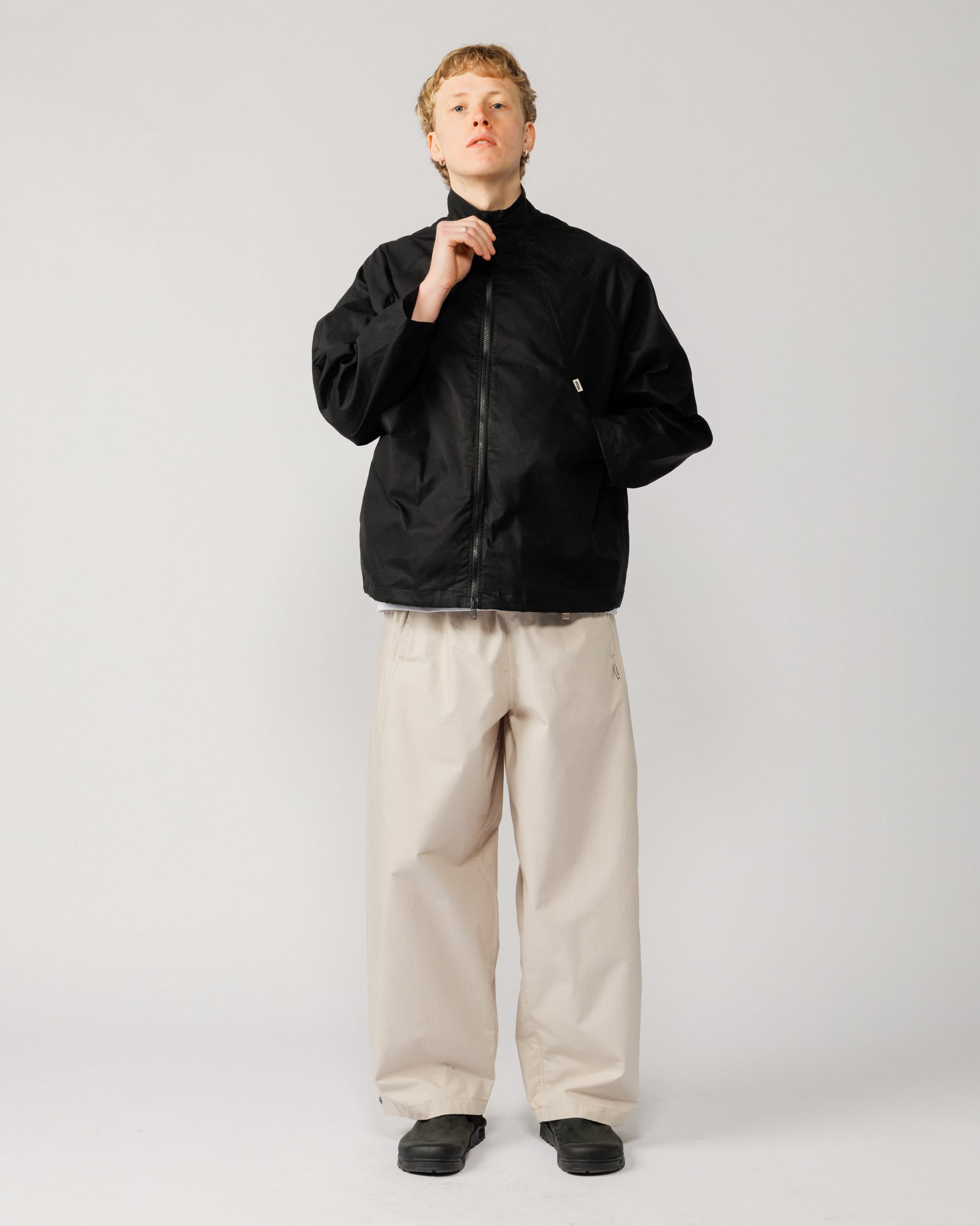 Phil Track Jacket - Black – WAWWA Ф