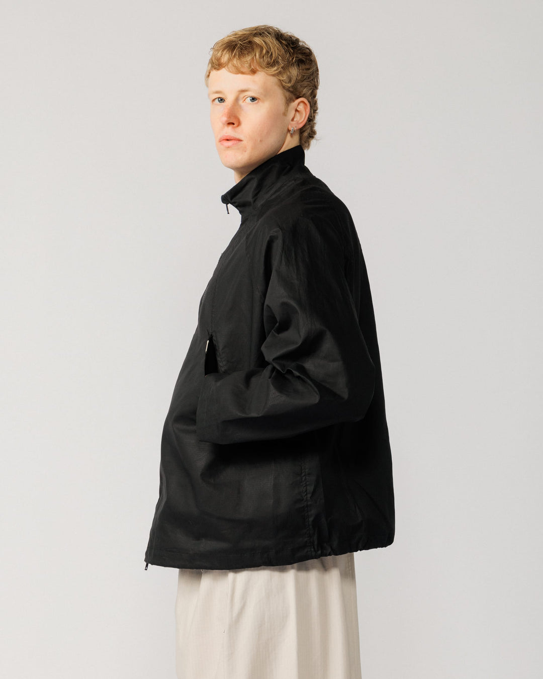 Phil Track Jacket - Black