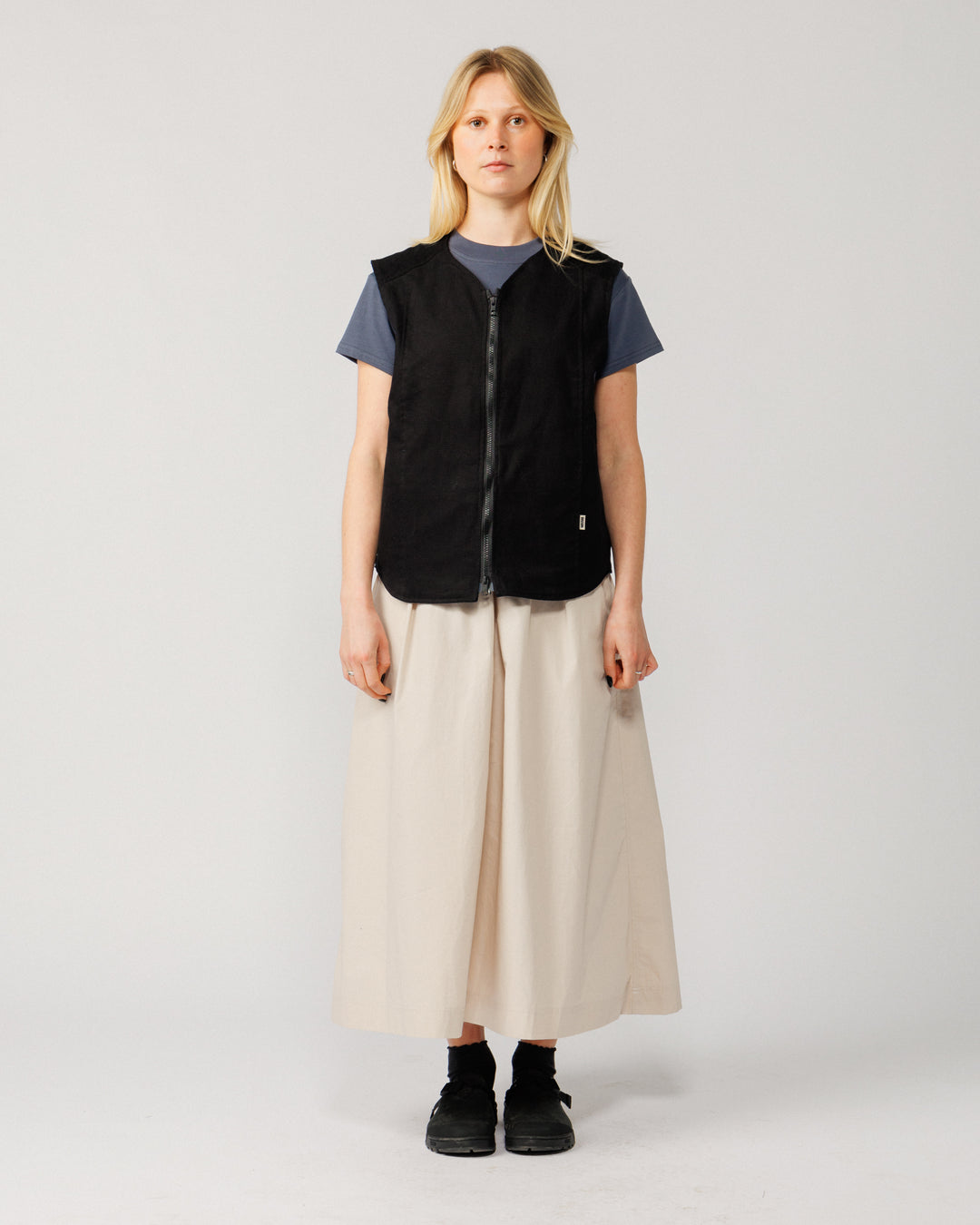 Multi-Pocket Mill Vest - Black