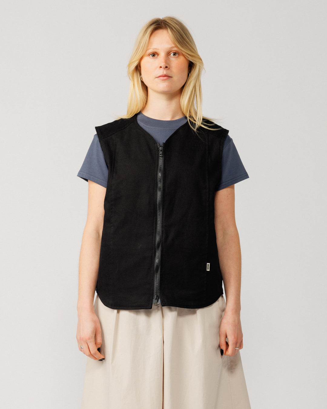 Multi-Pocket Mill Vest - Black