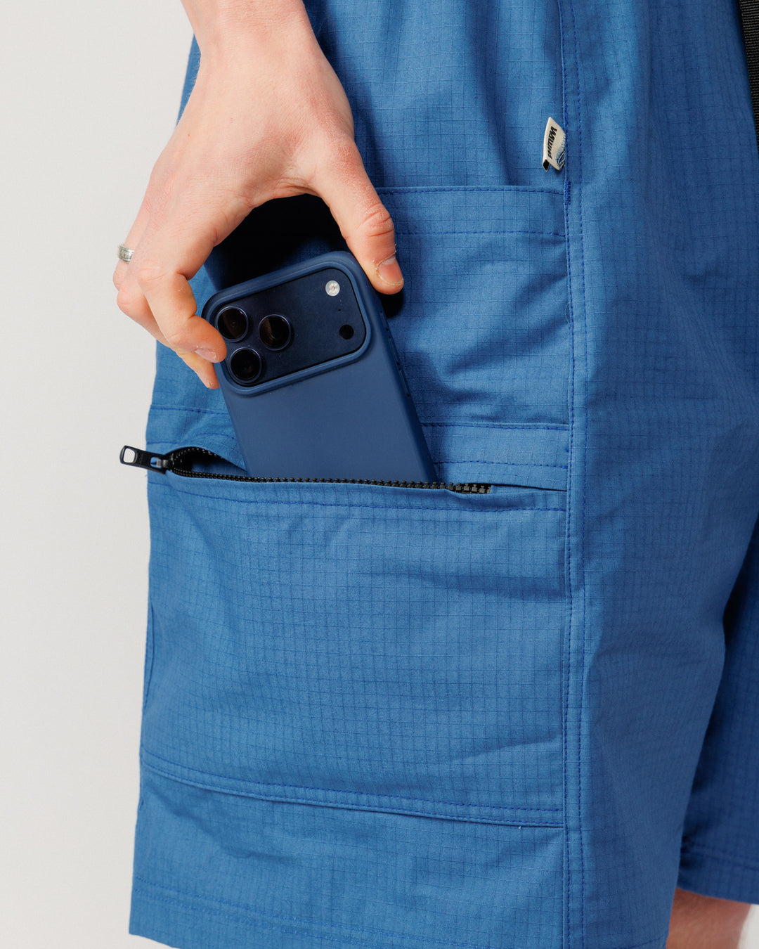 Ripstop Zama Hiking Shorts - Sky Blue