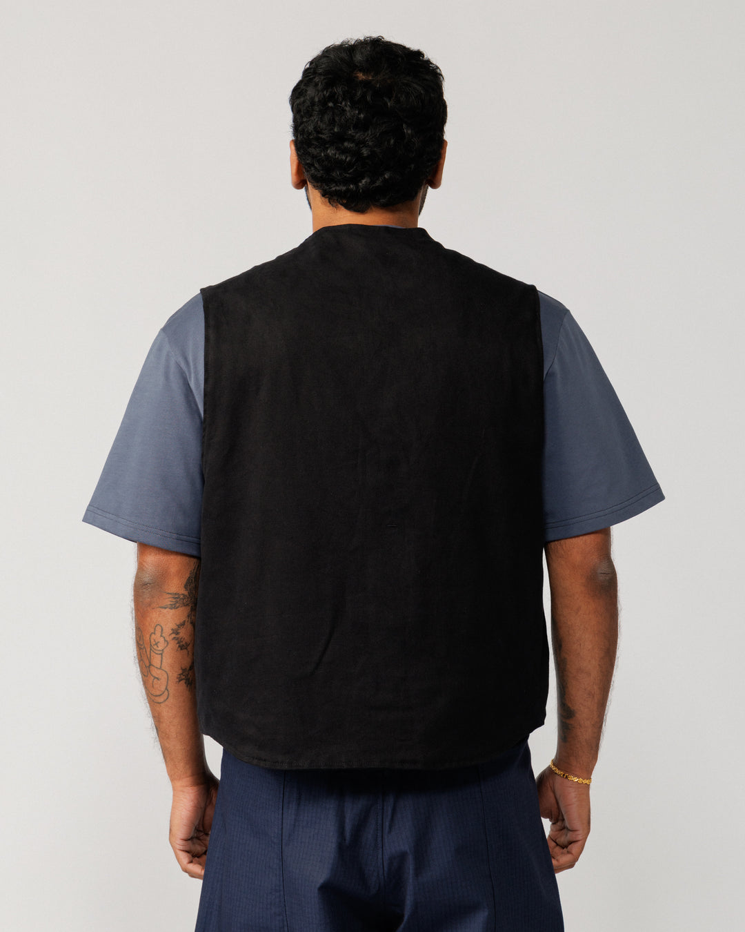 Multi-Pocket Mill Vest - Black