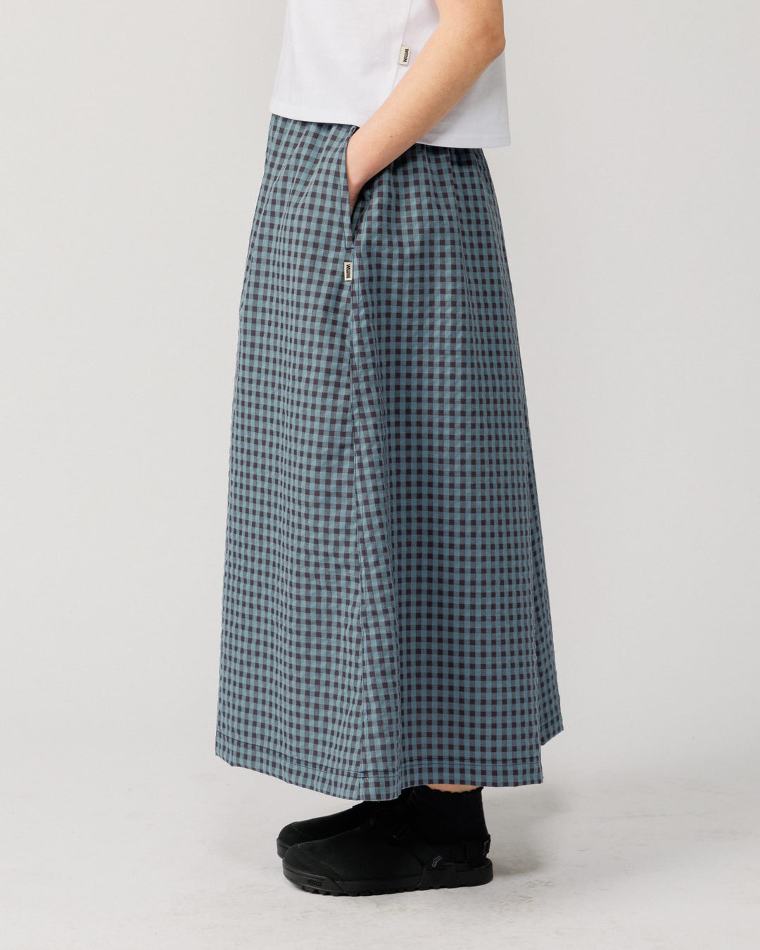 Ayla Skirt - Navy Check