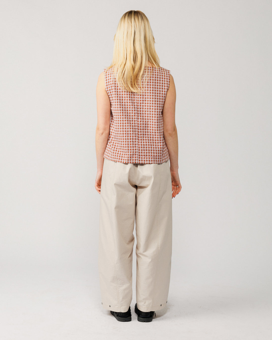 Aimee Top V2 - Red Check