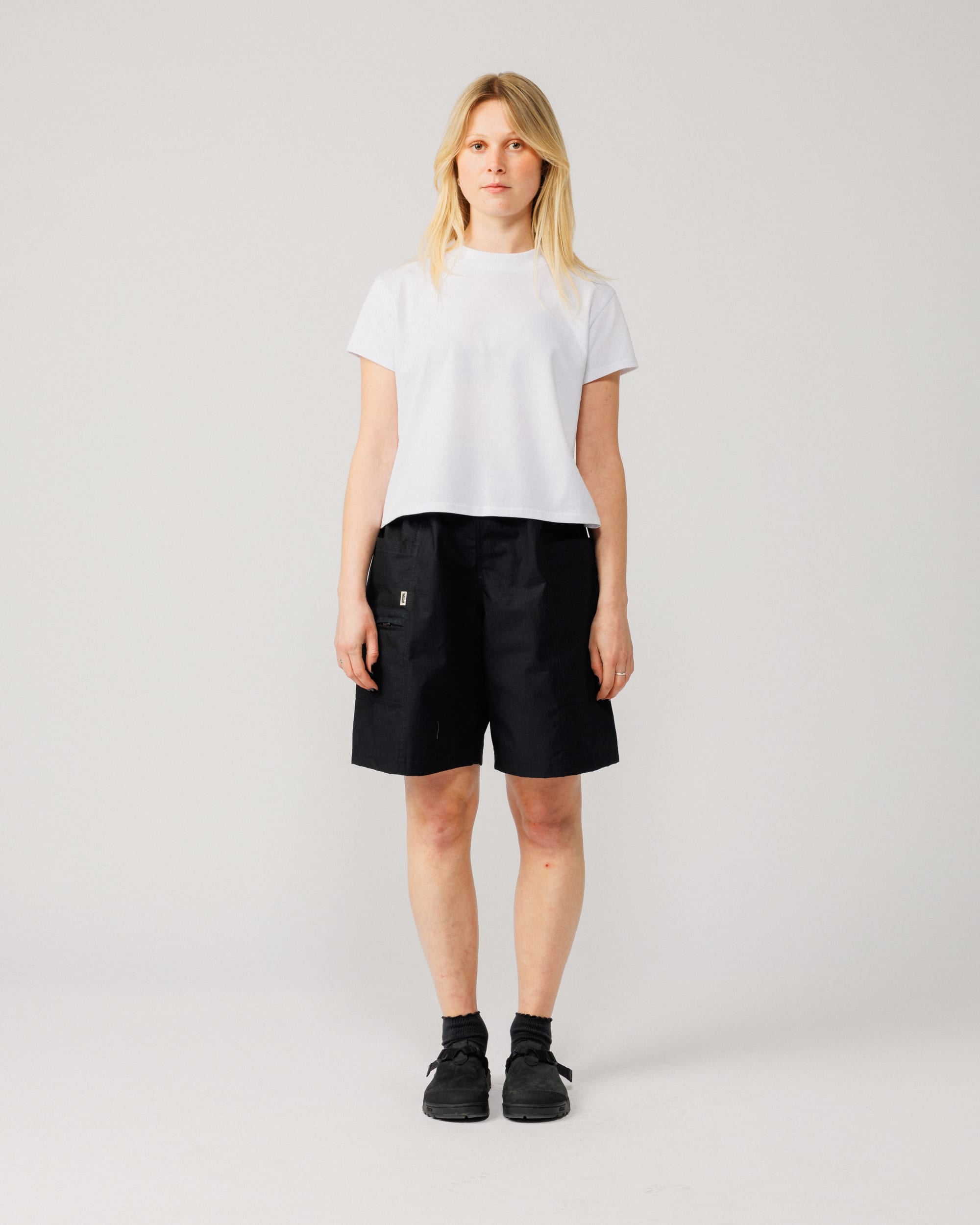 Ripstop Zama Hiking Shorts - Black – WAWWA Ф