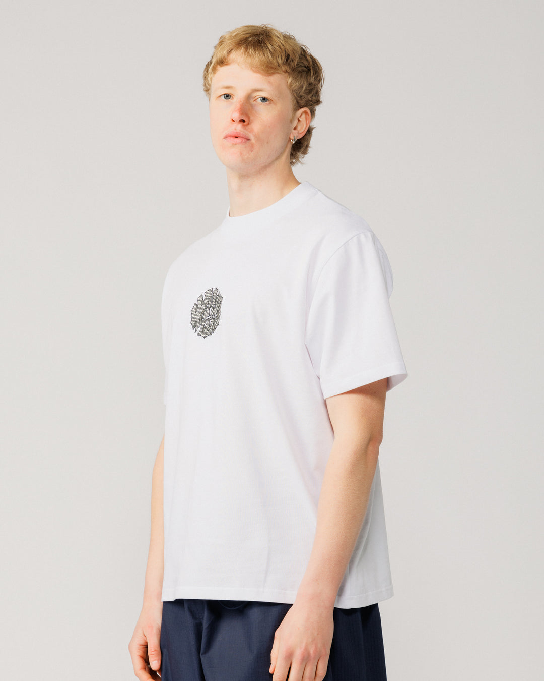 Grounded Logo T-Shirt- White