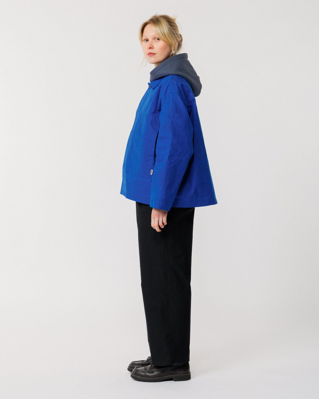 Nell Overshirt - Cobalt Blue