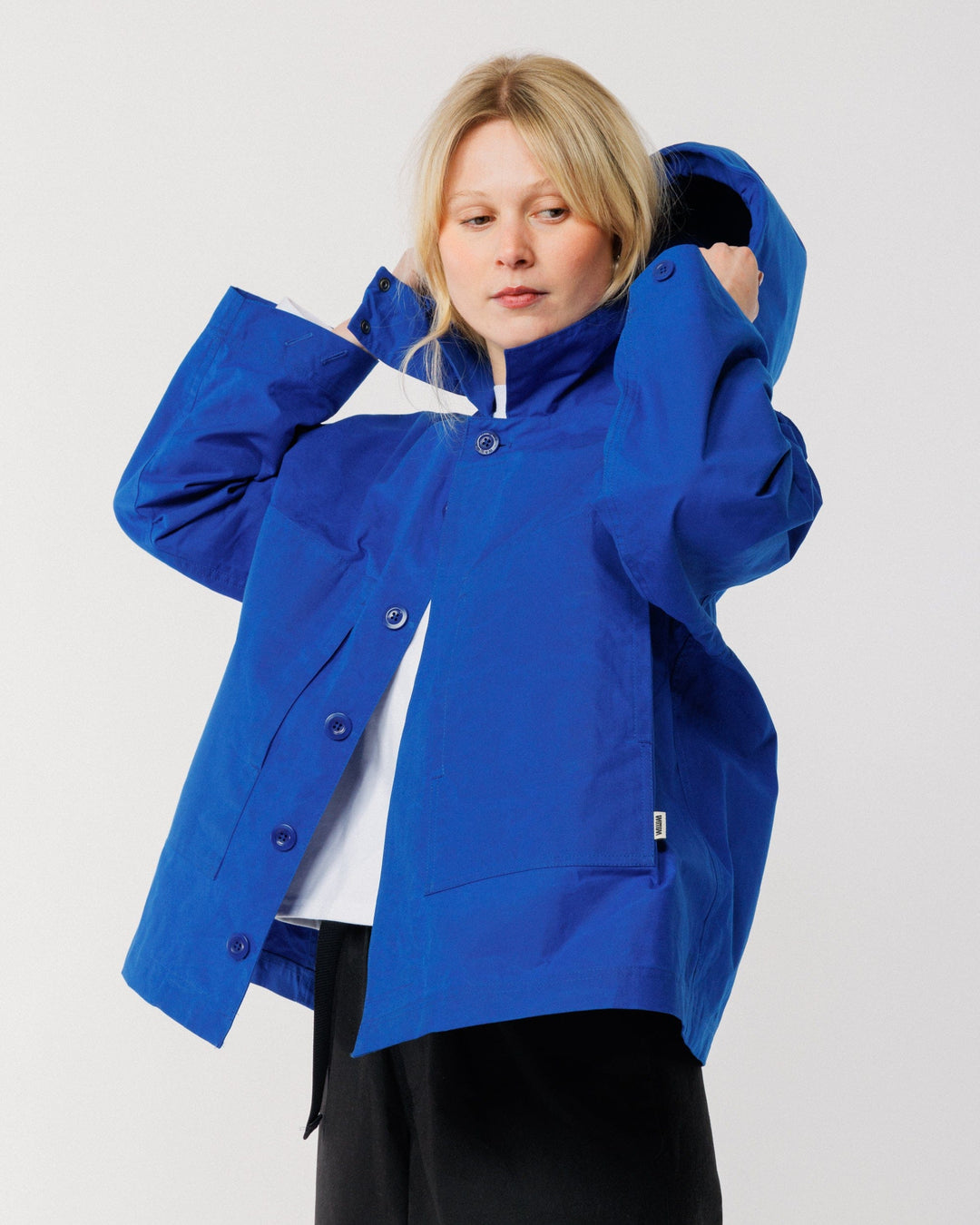 Detachable Hood - Cobalt Blue