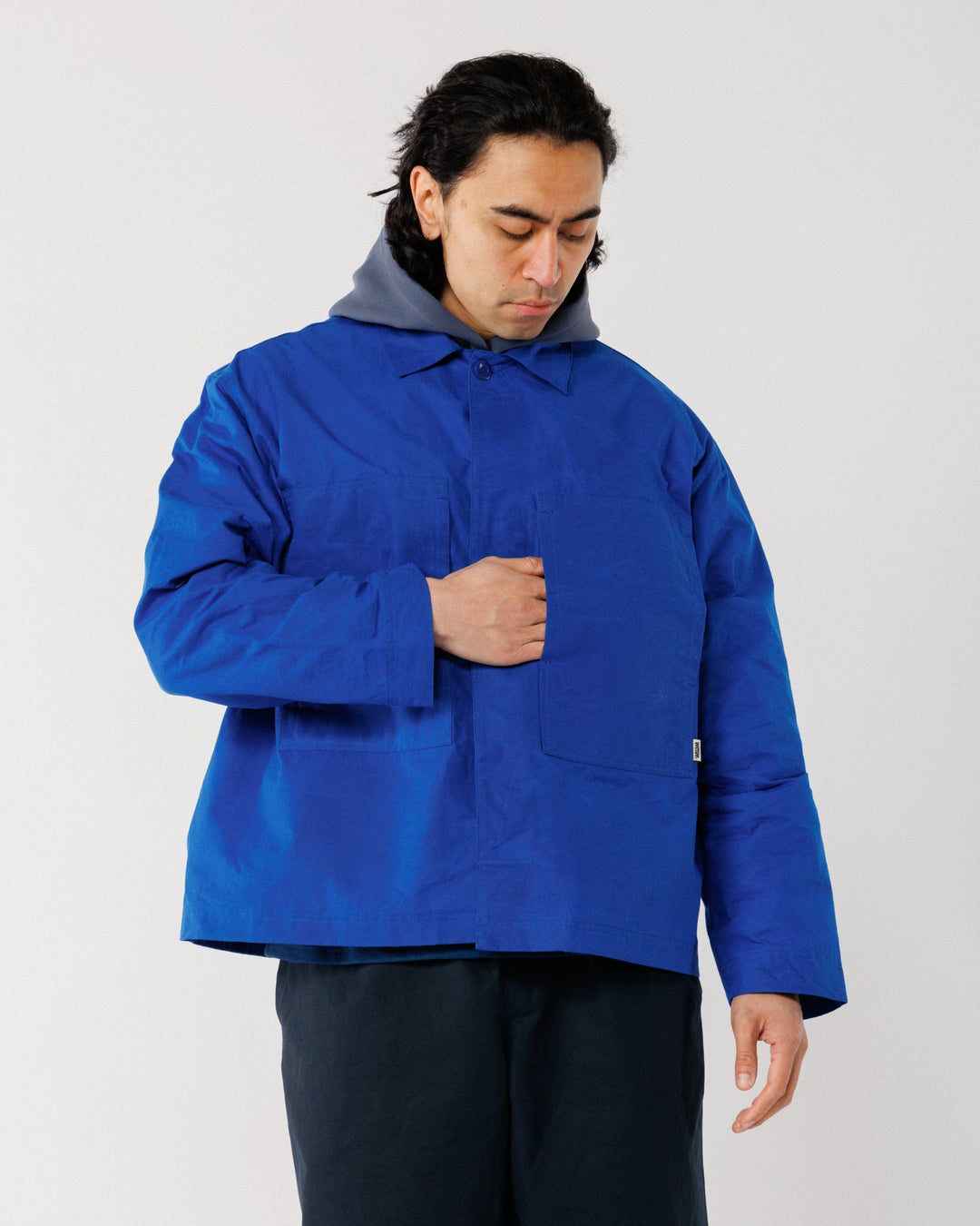 Nell Overshirt - Cobalt Blue