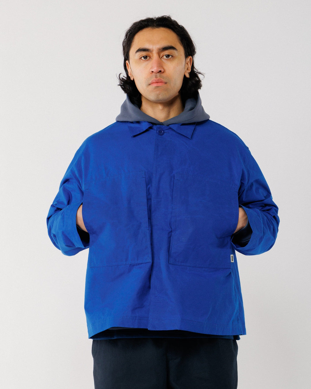 Nell Overshirt - Cobalt Blue