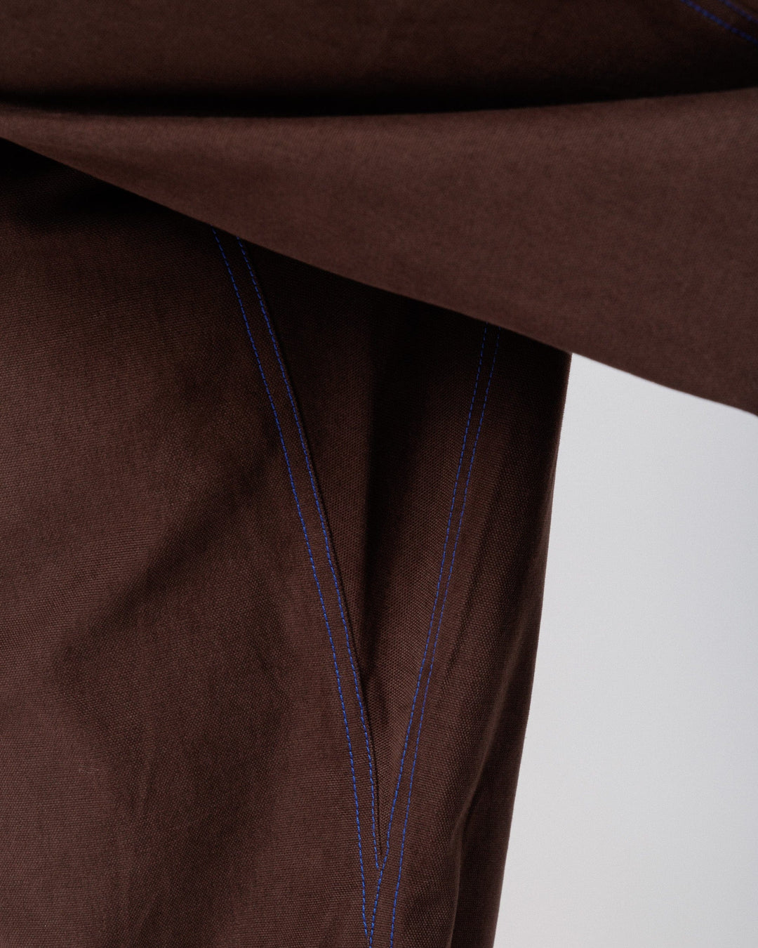 Zama Pant - Brown/Cobalt Contrast