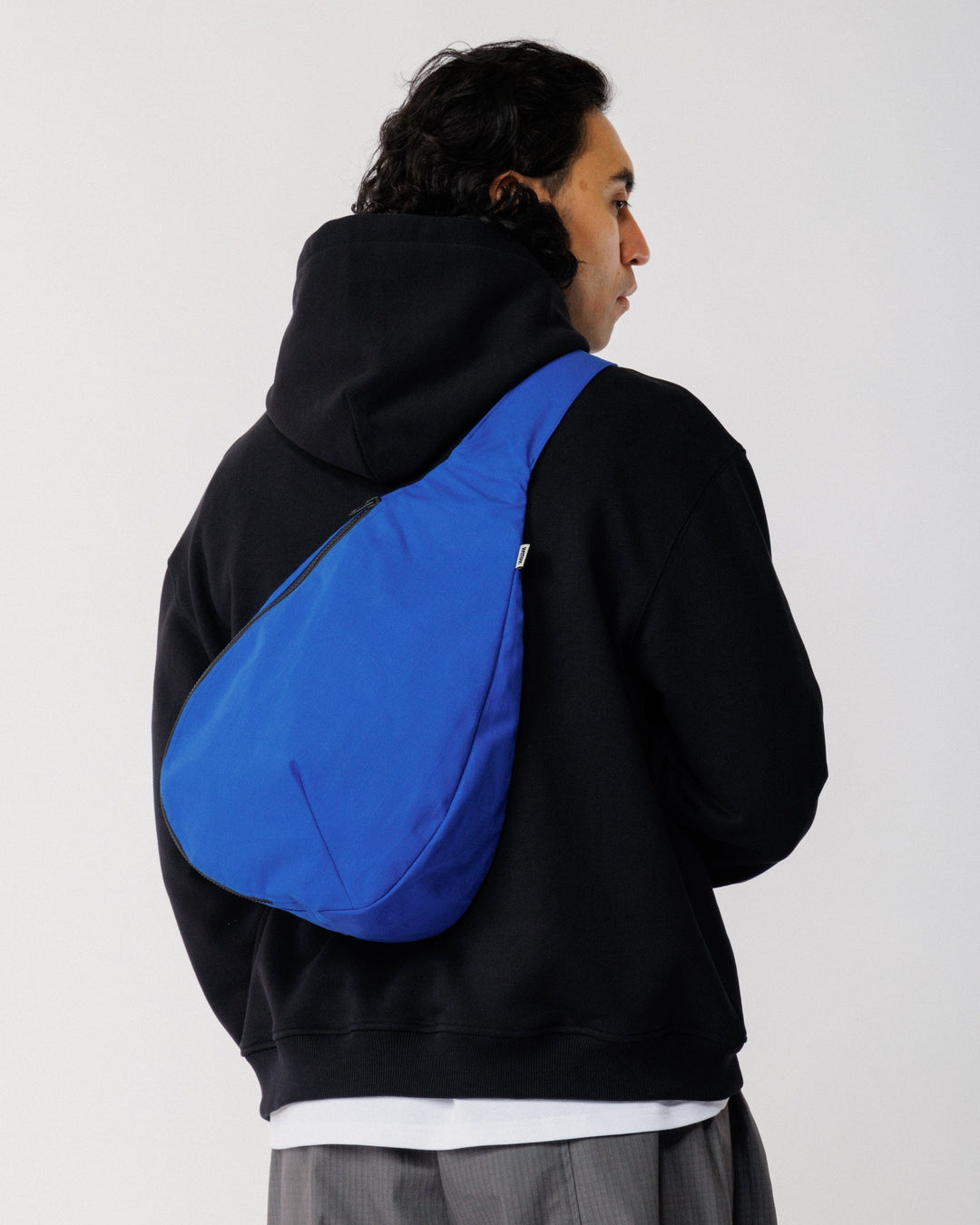 Crescent Crossbody Sling Bag - Cobalt Blue