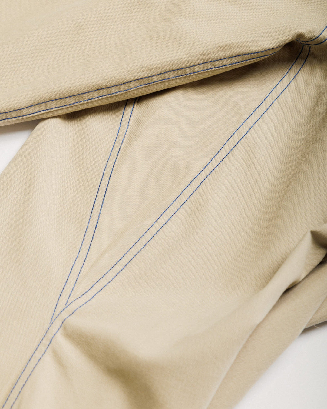 Zama Pant - Stone/Cobalt Contrast