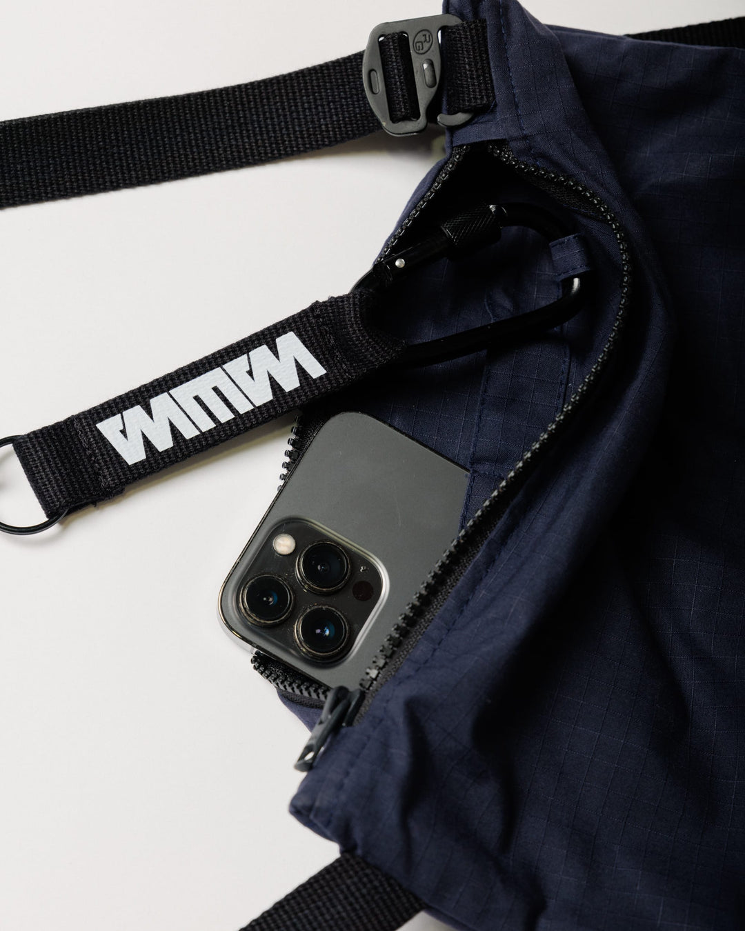 Mini Water Resistant Messenger Bag - Petrol