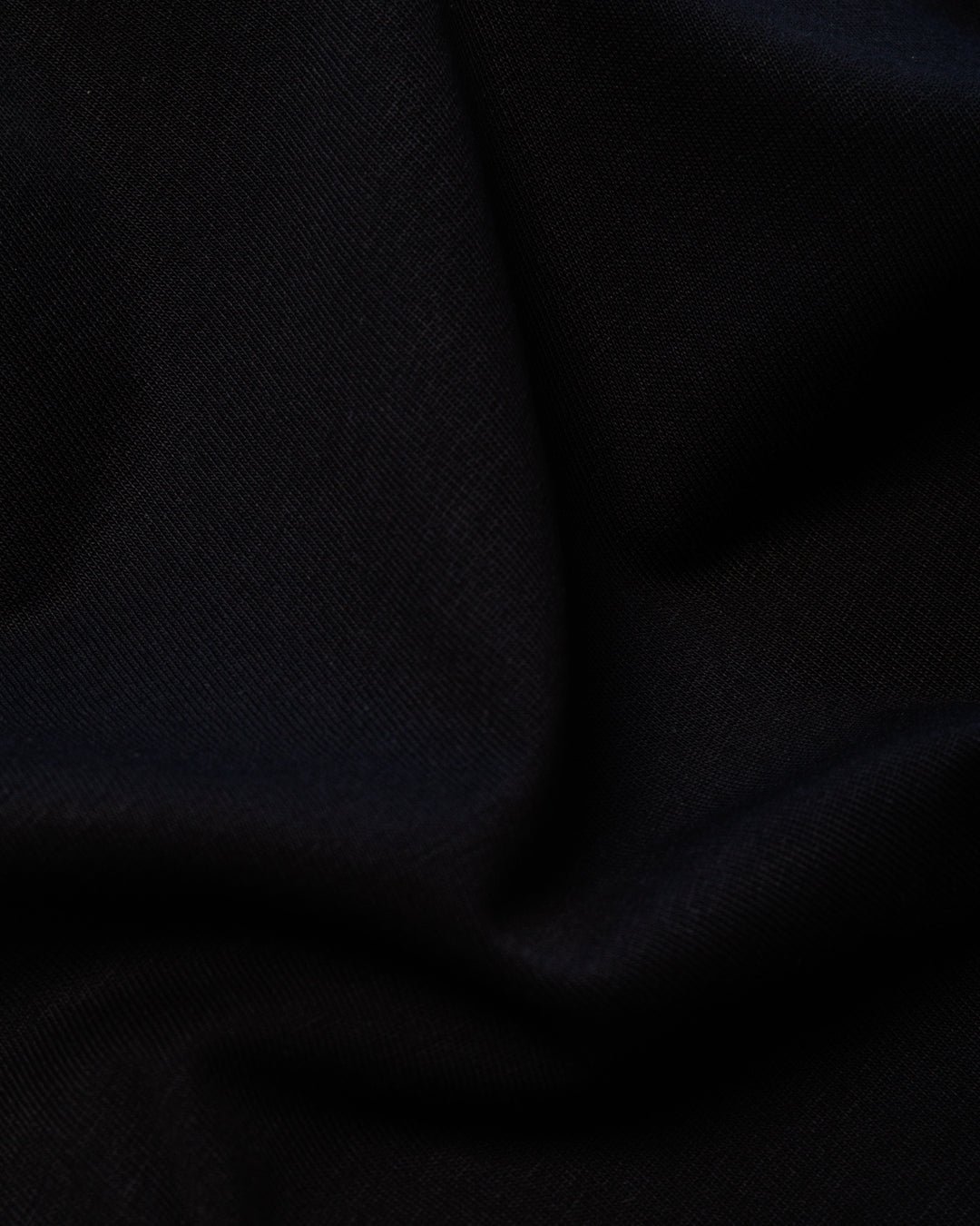 Mid-Weight Cropped Organic T-Shirt - Black